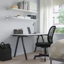 IKEA TROTTEN ТРОТТЕН, письмовий стіл, білий / антрацит, 120x70 см 494.295.71 фото thumb №4