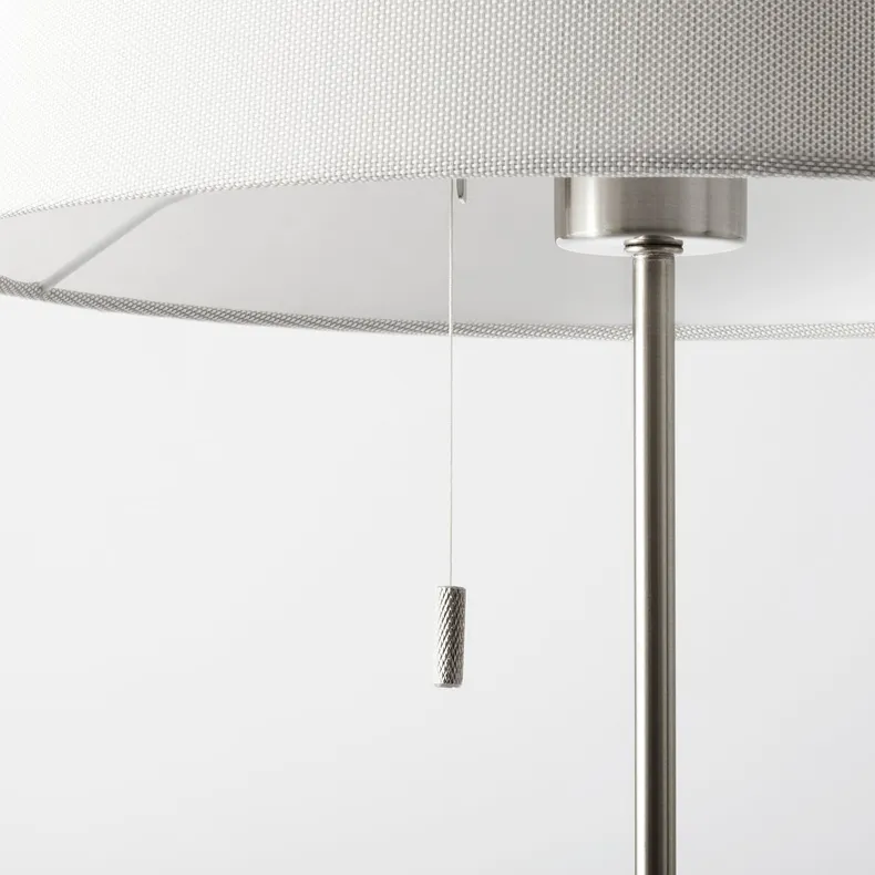 IKEA NYFORS НИФОРС, светильник напольный, никелированный белый 903.031.06 фото №4