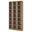 IKEA BILLY БІЛЛІ, комбінація книжк шаф з дод модул, під дуб, 120x28x237 см 894.833.92 фото thumb №1