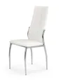 Кухонный стул HALMAR K209 экокожа: белый фото