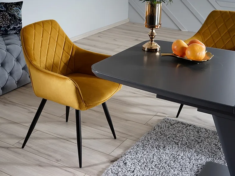 Кухонный стул SIGNAL LINEA Velvet, Bluvel 28 - бежевый фото №10