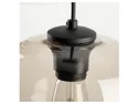 BRW Підвісний світильник Elio 3-точковий 110 см скло чорний 094470 фото thumb №5