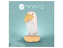 BRW Светодиодная колонка Toucan от Mary's светло-розовая и коричневая 096908 фото thumb №4