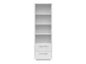BRW FL Smart, книжный шкаф, белый глянец REG2S/KPL_BLENDY-BAL/BIP фото thumb №2