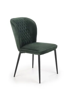 Кухонний стілець HALMAR K399 темно-зелений фото