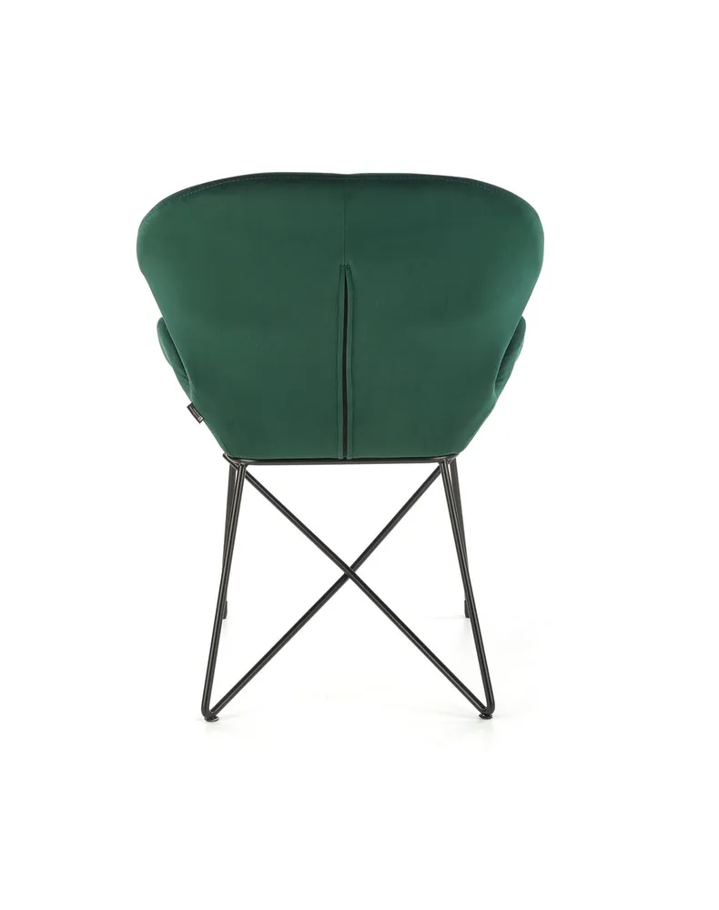 Кухонный стул HALMAR K458 темно-зеленый фото №2