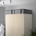 IKEA SÄCKKÄRRA, ящик для одягу/білизни, Білий/багатобарвний, 55x49x19 см 905.887.55 фото thumb №4