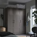 IKEA PAX ПАКС / BERGSBO БЕРГСБУ, гардероб, комбинация, тёмно-серый, 150x60x201 см 194.313.30 фото thumb №2