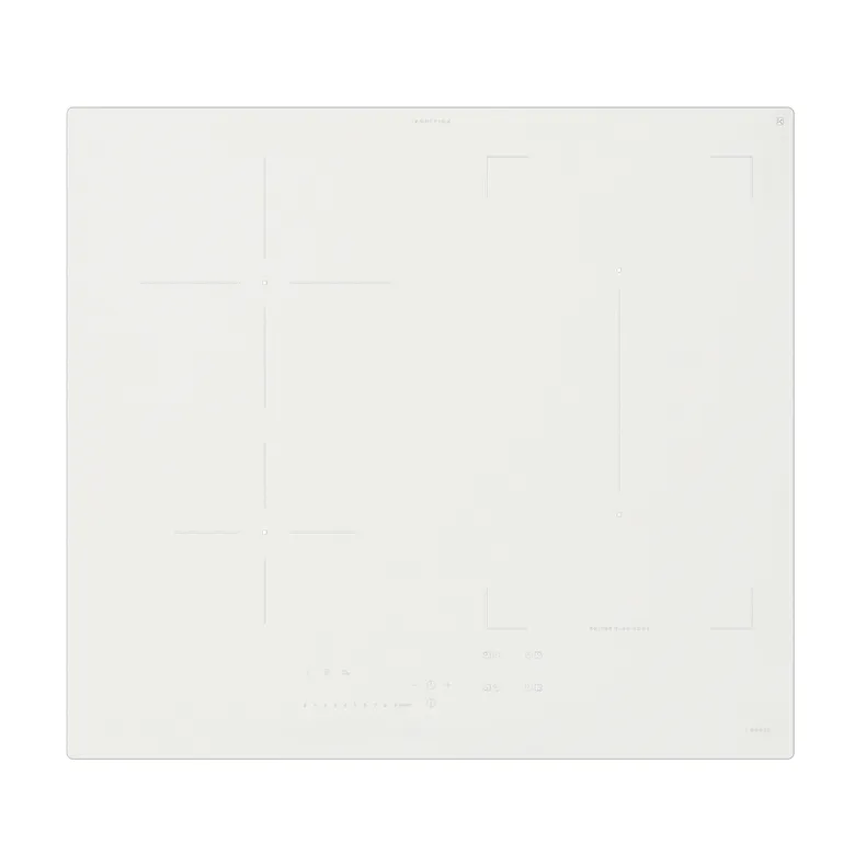 IKEA KOLSTAN КОЛСТАН, индукц варочн панель, ИКЕА 500 белый, 58 см 105.594.60 фото №1