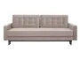 BRW Тримісний диван Bloom розкладний з ящиком для зберігання велюровий бежевий, Соло 253 SO3-BLOOM-LX_3DL-G1_B87959 фото