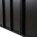 MEBEL ELITE Шкаф 3-х дверный RTV 160 см BERGAMO Black фото thumb №5