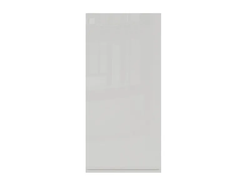 BRW Верхний кухонный шкаф 45 см правый светло-серый глянец, альпийский белый/светло-серый глянец FH_G_45/95_P-BAL/XRAL7047 фото №1