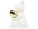 BRW Декоративна фігурка BRW Кролик з яйцем, 15 см, кераміка 092485 фото thumb №4