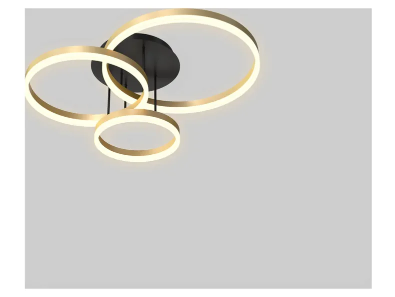 BRW Perpignon LED 3-точечный потолочный светильник с диммером золото 091125 фото №2