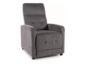 Крісло розкладне SIGNAL OTUS Brego, тканина: сірий фото