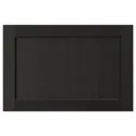IKEA LERHYTTAN ЛЕРХЮТТАН, фронтальная панель ящика, чёрный цвет, 60x40 см 903.560.72 фото thumb №1