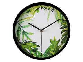 BRW Зелений настінний годинник 076770 фото