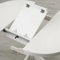 IKEA INGATORP ІНГАТОРП, розкладний стіл, білий, 90 / 125 см 304.917.75 фото thumb №4