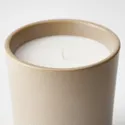IKEA JÄMLIK ЭМЛИК, ароматическая свеча в банке, ваниль / светло-бежевый, 50 часов. 405.021.94 фото thumb №6