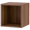 IKEA EKET ЭКЕТ, шкаф, коричневый орех, 35x35x35 см 605.305.77 фото thumb №1