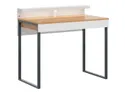 Письменный стол BRW Darin, 100х57 см, дуб арлингтон / альпийский белый BIU-DAAN/BAL фото thumb №1