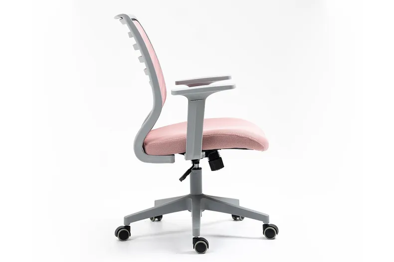 Стілець офісний поворотний SIGNAL Q-320, сірий / рожевий фото №20