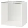 IKEA METOD МЕТОД, каркас підлоговї шафи, білий, 80x60x80 см 102.056.33 фото