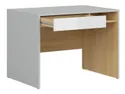 Письмовий стіл BRW Nandu, 100х70 см, світло-сірий / дуб польський / білий глянцевий BIU1S-JSZ/DP/BIP фото thumb №4
