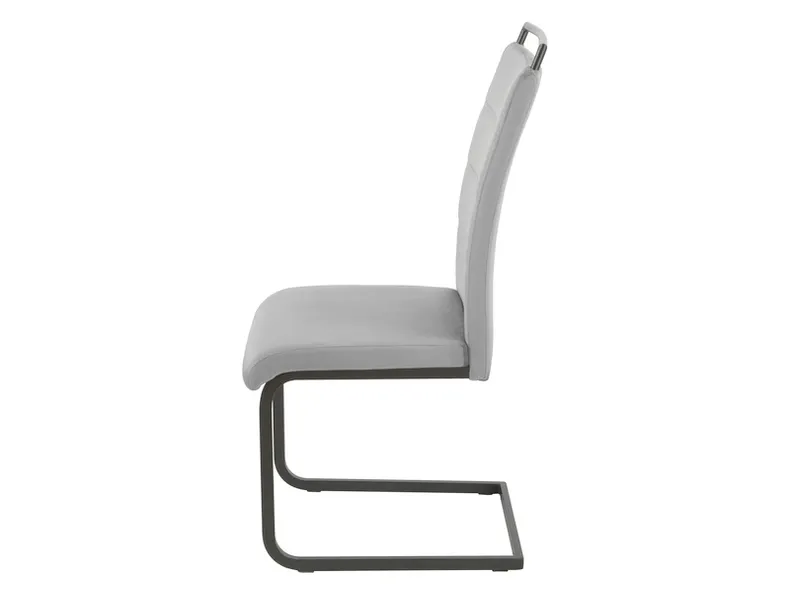 Кухонный стул SIGNAL H-441 Velvet, серый фото №9
