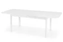 Кухонний стіл розкладний HALMAR FLORIAN 160-228x90 см, стільниця - білий, ніжки - білі фото thumb №4