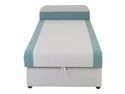 BRW Односпальный диван-кровать Enero с ящиком для хранения зеленый TA-ENERO-LBK-G1_BD6295 фото thumb №4