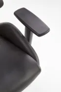 Крісло комп'ютерне офісне обертове HALMAR HASEL чорний / сірий фото thumb №3
