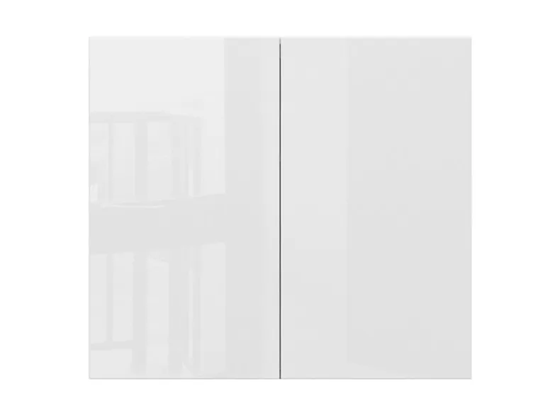 Кухонна шафа BRW Top Line 80 см дводверна білий глянець, альпійський білий/глянцевий білий TV_G_80/72_L/P-BAL/BIP фото №1