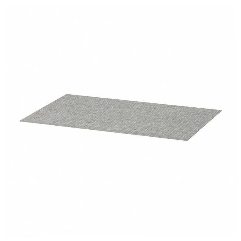 IKEA KOMPLEMENT КОМПЛЕМЕНТ, килимок для шухляди, світло-сірий з малюнком, 90x53 см 504.653.89 фото №1