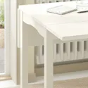 IKEA HAUGA ХАУГА, стіл відкидний, білий, 55/82/109x74 см 205.860.00 фото thumb №6