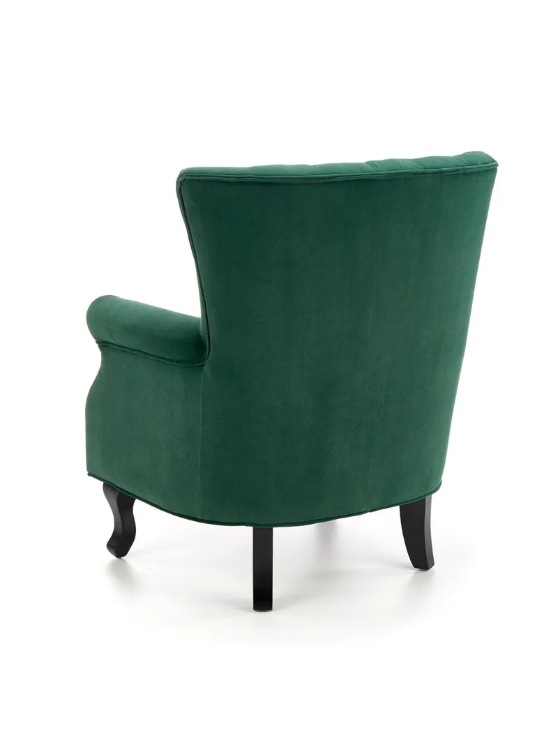 Кресло мягкое HALMAR TITAN темно-зеленое фото №4