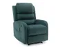 Кресло-реклайнер с электроприводом и функцией массажа бархатное SIGNAL PEGASUS M Velvet, Bluvel 78 - зеленый фото