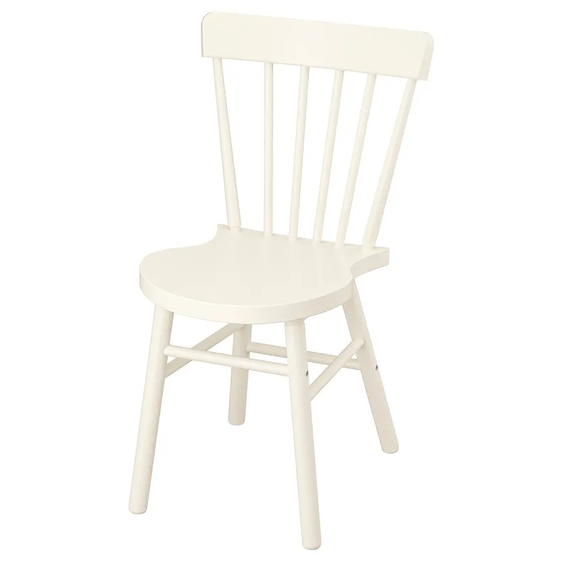 IKEA NORRARYD НОРРАРЮД, стілець, білий 702.730.92 фото №1