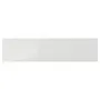 IKEA RINGHULT РІНГХУЛЬТ, фронтальна панель шухляди, глянцевий світло-сірий, 80x20 см 303.271.53 фото