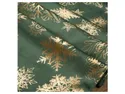 BRW Рождественская скатерть Gold Christmas 40x140 см зеленая 094751 фото thumb №4