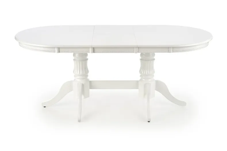 Обідній стіл розкладний HALMAR JOSEPH 150-190x90 см білий фото №7