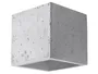 BRW Настенный светильник Quad concrete grey 067627 фото