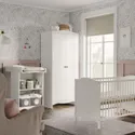 IKEA SMÅGÖRA СМОГЕРА, набір дитячих меблів, 3шт, білий, 60x120 см 195.060.33 фото thumb №2