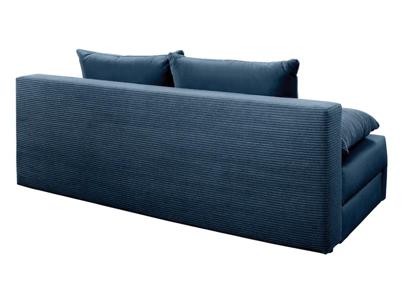 BRW Тримісний диван-ліжко Gapi з ящиком для зберігання велюровий вельветовий синій SO3-GAPI-LX_3DL-G2_BD5E04 фото №6
