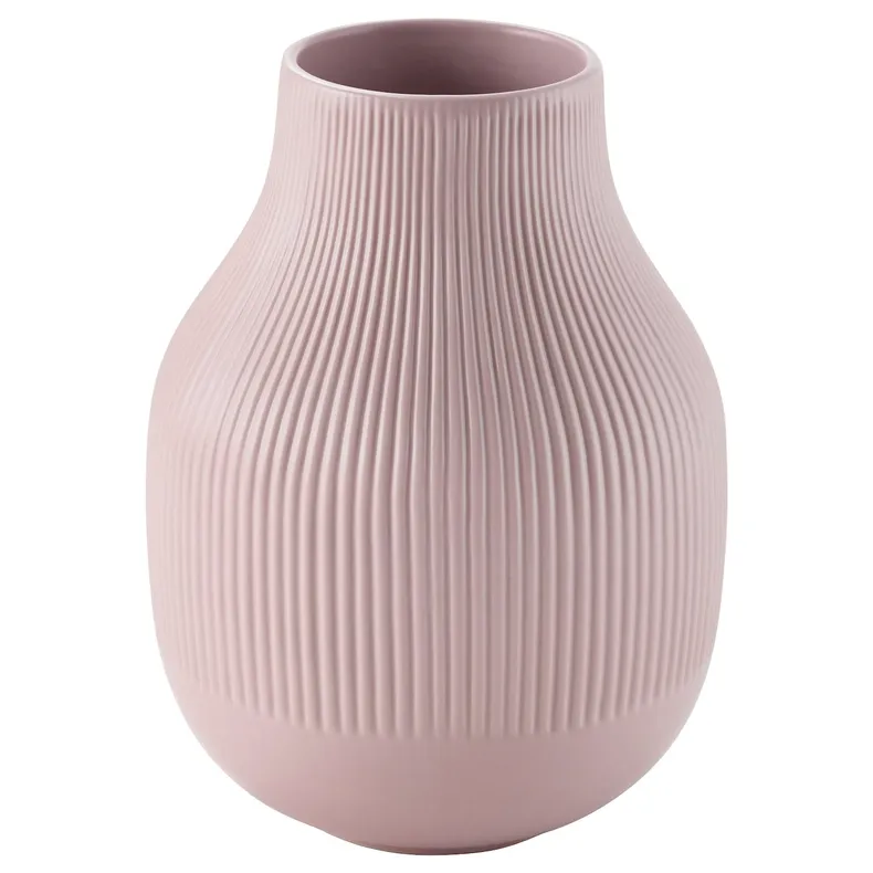 IKEA GRADVIS ГРАДВІС, ваза, рожевий, 21 см 603.347.03 фото №1