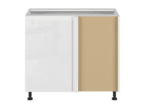 BRW Кухонный угловой шкаф Sole правый нижний белый глянец 105x82 см, альпийский белый/глянцевый белый FH_DNW_105/82/60_P/B-BAL/BIP фото