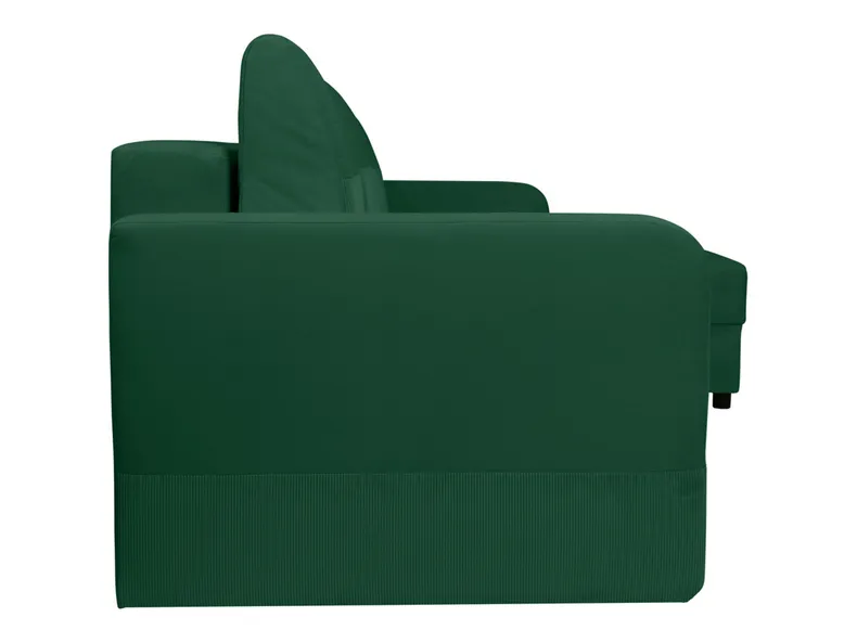 BRW Двосторонній розкладний кутовий диван Ritmo з велюровим зеленим ящиком для зберігання, Маніла 35 Зелений/Онтаріо 35 NA-RITMO-LX_2DL.URC-G2_BB880F фото №3