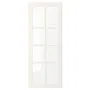 IKEA BODBYN БУДБИН, стеклянная дверь, крем, 40x100 см 004.850.40 фото