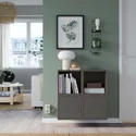 IKEA SKUGGRÖNA СКУГГРЁНА, настенная подставка для кашпо, черный, 54 см 705.620.11 фото thumb №4