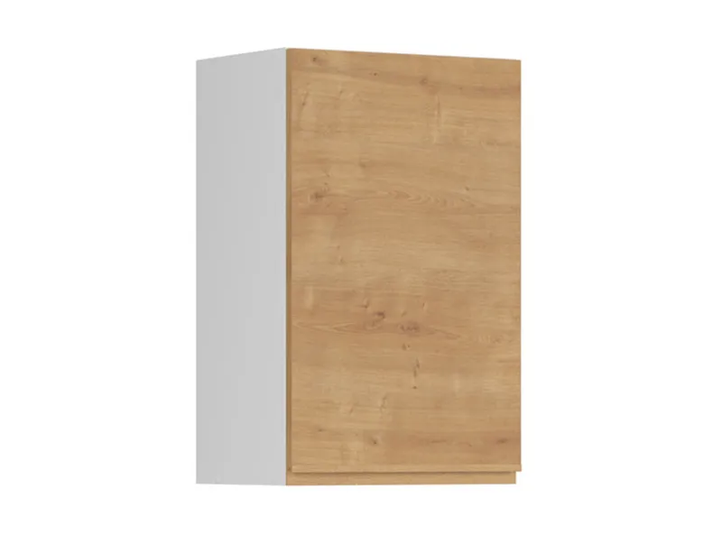 BRW Sole 45 см верхний кухонный шкаф левый дуб арлингтон, альпийский белый/арлингтонский дуб FH_G_45/72_L-BAL/DAANO фото №2